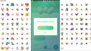 Evoluciones en Pokémon GO!!! Evolución de Exeggcute, Nidoran (Hembra), Sandshrew, Staryu y Oddish