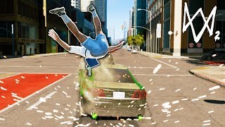 TAILING POLICE FOR A DAY | Watch Dogs 2 Funny Moments