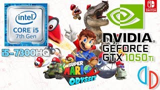 Super Mario Odyssey on PC Lenovo Y520 i5-7300HQ Yuzu Emulator