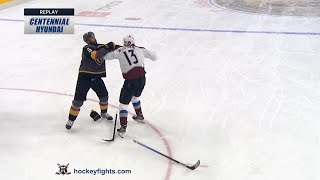 Valeri Nichushkin vs Deryk Engelland Dec 23, 2019