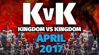 Lords Mobile - April 2017 KvK - 10 Million Kills & 98 Million Points