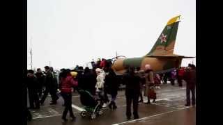 Тихорецк авиа-шоу 08.02.2015 авиационная группа высшего пилотажа "Стрижи"