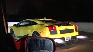 EPIC Street Race BATTLE - 1200hp TT Lambo vs 1200hp Supra!