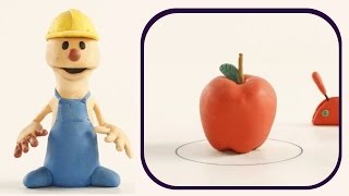 Apple | PLAY To CLAY with JAMES | Muffin Songs Kindergarten