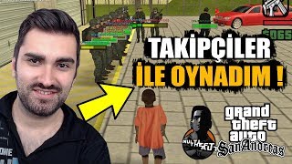 TAKİPÇİLERİM İLE GTA SAN ANDREAS MTA DNZY OYNADIM!
