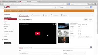 YouTube Sharing private videos via email