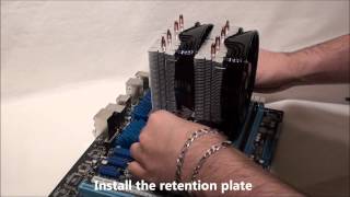 Deepcool FROSTWIN CPU Cooler: AMD installation