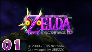 Zelda Majora's Mask 3DS Parte 1 En Vivo - Lágrima de la luna