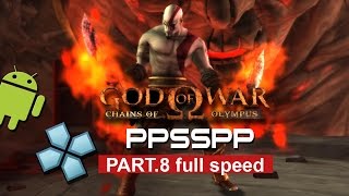 "God Of War: Ghost Of Sparta" #8 PSP on Android + Best settings [PPSSPP 0.9.9.1 Emulator]