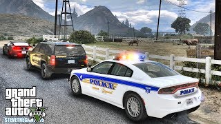 GTA 5 MODS LSPDFR 0.4.2 - EP 23 -  BLAINE COUNTY PATROL!!! (GTA 5 REAL LIFE PC MOD)