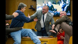 Distraught father of 3 victims tries to physically attack Larry Nassar in courtroom