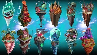 Plants vs Zombies 2 : Unlock 11 Map PvZ 2 | Play Win World Keys!