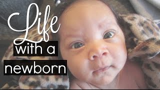 Realistic Day In The Life With A Newborn And Toddler | Stay At Home Mom