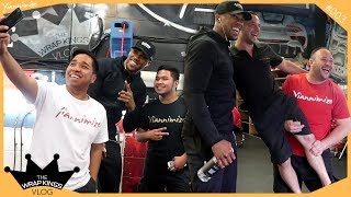 Anthony Joshua Visits Yiannimize | The Wrap Kings Vlog ep003