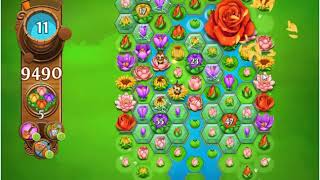 Blossom Blast Saga Level 417 - No Boosters