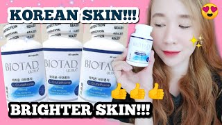 NAKAKAPUTI BA ANG BIOTAD L-GLUTATHIONE 2000MG?! KOREAN SKIN + BRIGHTER SKIN!