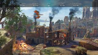 Middle Earth Shadow of War Benchmark GTX 1080 Ti 1440p