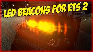 LED проблесковые маячки для Euro Truck Simulator 2