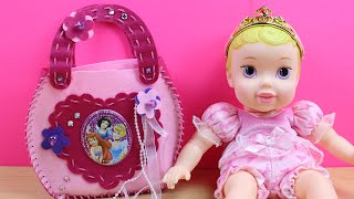 Como hacer un Bolso Cambiador para la Bebé Aurora | Set para hacer un bolso de Las Princesas Disney