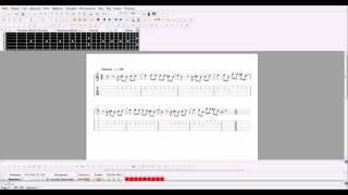 Как играть Brainstorm - Ветер - соло - табулатура