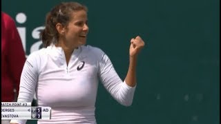 Julia Goerges vs Anastasija Sevastova Highlights CHARLESTON 2018