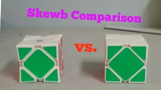 X-man Wingy Skewb vs. Moyu Magnetic skewb