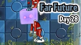 Plants vs Zombies 2 - Far Future Day 28: Holo Head Zombie | Caulipower Epic Quest Step 3