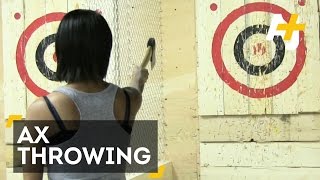 These Canadians Like To Throw Axes For Fun