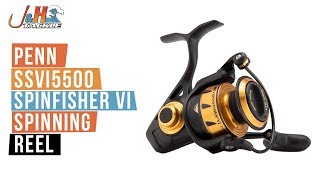 Penn SSVI5500 Spinfisher VI Spinning Reel | J&H Tackle