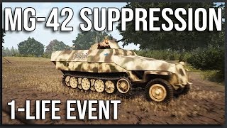 MG-42 SUPPRESSION! - 40v40 Post Scriptum Gameplay (World War 2 Squad)