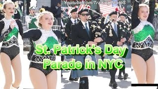 St. Patrick's Day parade in New York 2017: Unedited VIDEO
