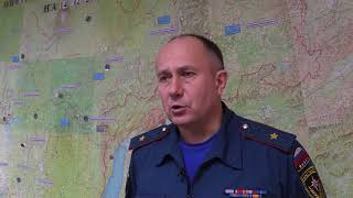 Начальник Главного управления МЧС России по Иркутской области генерал майор Валентин Нелюбов