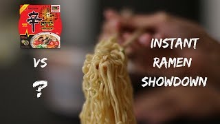 INSTANT RAMEN SHOWDOWN! korean vs japanese ramen, which is best?