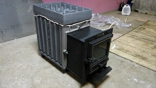 Банная печь Гроза 24М от завода Технолит