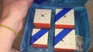 “Анбоксинг с CCCSTORE.RU - MoYu 2x2x2-5x5x5 YuLong SET с сумочкой“