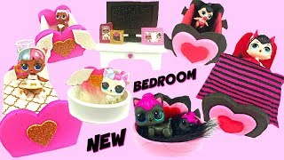 Spice and Sugar Dolls Move into LOL Surprise Doll House Mansion