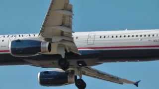 [HD] US Airways Airbus A321-231 Philadelphia Intl Airport