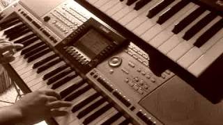 Me playing "70 Xyoo Ib Nplooj Siab Tsis Lwj"