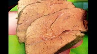 Говядина приготовленная по технологии Sousvide. Steba SV2