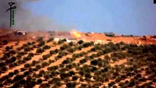 Сирия. Боевики жгут танки сирийской армии