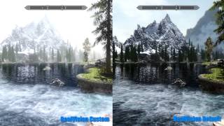Custom RealVision vs RealVision + 4K Mods Skyrim 1080p