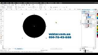 негатив для изготовления печатей в CorelDRAW