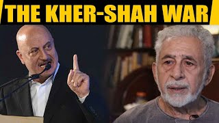 Anupam Kher hits back at Naseeruddin Shah with 'substance abuse' retort| OneIndia news