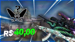 INVENTÁRIO COMPLETO por APENAS R$40,00 no CS:GO (+ faca)