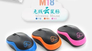 Распаковка + обзорчик беспроводной мышки BYLINK M18
