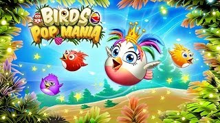 Birds Pop Mania: Злые птички 3 в ряд