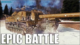 T28 НАГИБ на американской пт-сау 8 уровня World of Tanks