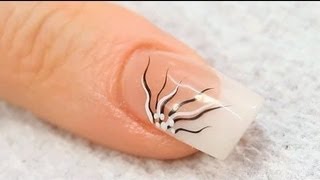 Pinceaux Striper Nail Art Basique Tutoriel par Naio Nails