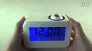 LED Projection Clock with Thermometer 806