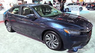 2019 Honda Insight Touring Hybrid - Exterior and Interior Walkaround - 2018 New York Auto Show
